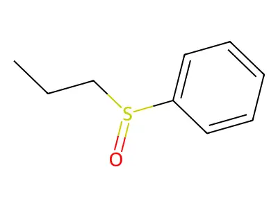 (Propylsulfinyl)benzene structure