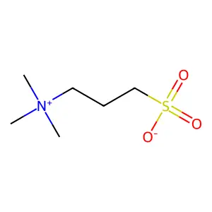 3-(三甲基铵)丙烷-1-磺酸盐 structure