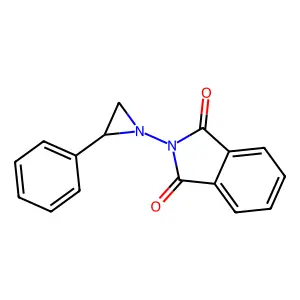 2-(2-Phenyl-1-aziridinyl)-1H-isoindole-1,3(2H)-dione structure