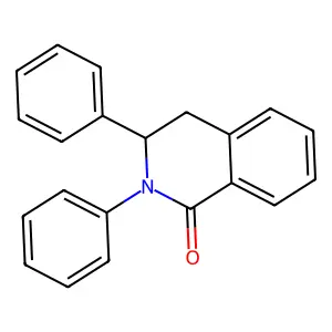 2,3-Diphenyl-3,4-dihydroisoquinolin-1-one structure