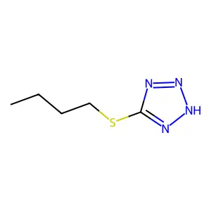 5-(Butylthio)-2H-tetrazole structure