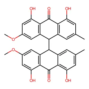 Physciondianthrone structure