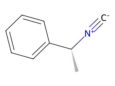 (1-Isocyanoethyl)benzene structure