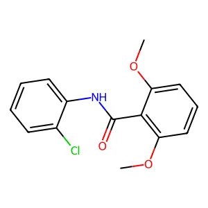 N-(2-chlorophenyl)-2,6-dimethoxybenzamide structure