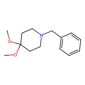 1-Benzyl-4,4-dimethoxypiperidine structure