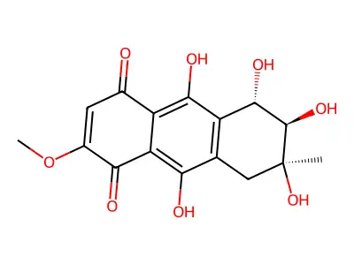 卷线孢菌素 structure