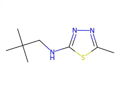 N-(5-Methyl-1,3,4-thiadiazol-2-YL)-N-neopentylamine structure