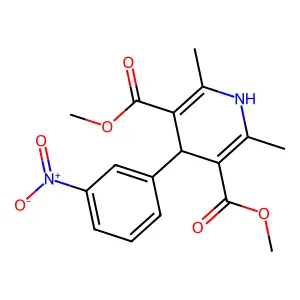 m-Nifedipine structure