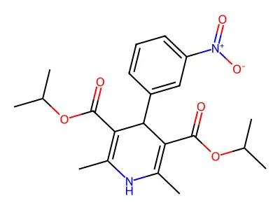 Nimodipine EP Impurity B structure