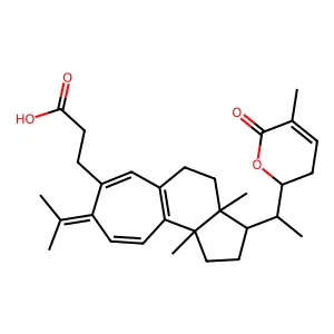 Lancilactone C structure