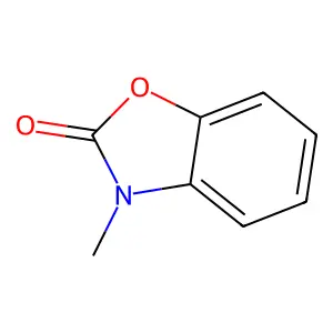 2-Benzoxazolinone, 3-methyl- structure