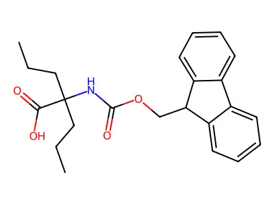 Fmoc-Dipropylglycine structure