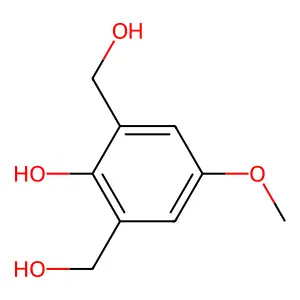 2,6-Bis(hydroxymethyl)-4-methoxyphenol structure