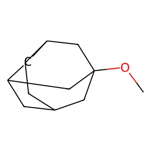 Tricyclo[4.3.1.1(3,8)]undecane, 1-methoxy- structure