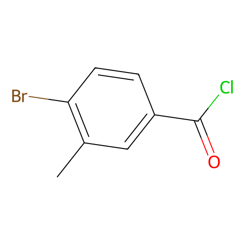 4-Bromo-3-methylbenzoyl chloride structure