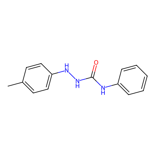 4-Phenyl-1-(P-tolyl)semicarbazide structure