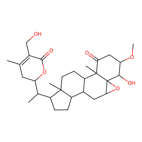 3beta-Methoxy-2,3-dihydrowithaferin A structure