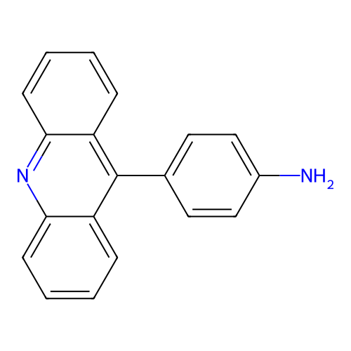 9-(4-Aminophenyl)acridine structure