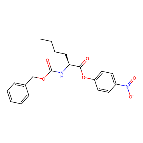 Z-L-Nle-ONp structure