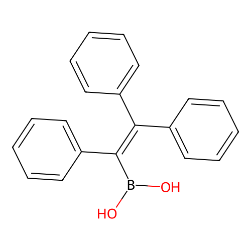 1,2,2-Triphenylvinylboronic acid structure