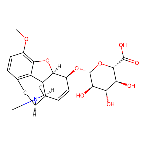Codeine-6-glucuronide structure