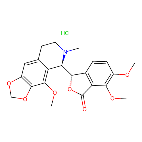 Noscapine Hydrochloride structure