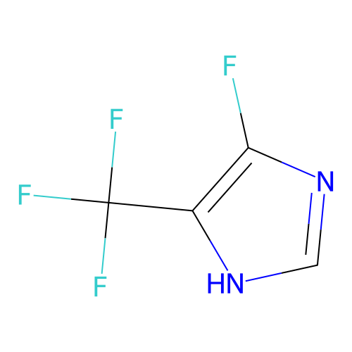 Imidazole, 4-fluoro-5-trifluoromethyl- structure