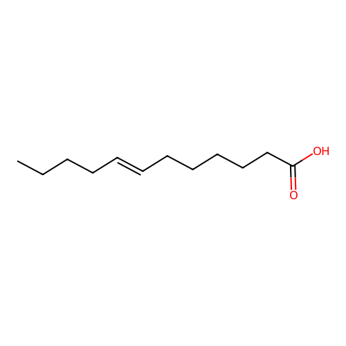 7-十二碳烯酸 structure