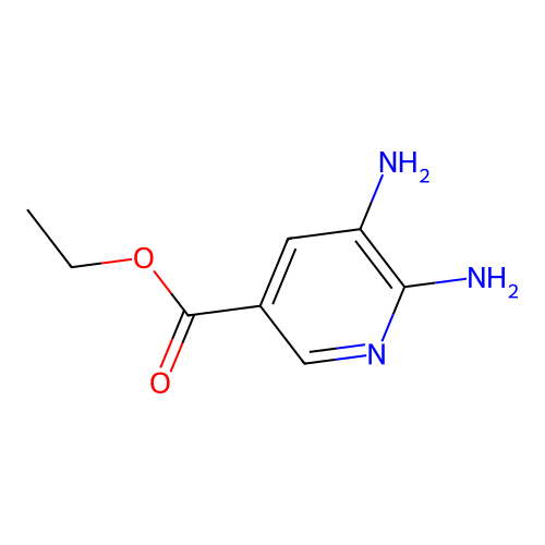 Ethyl 5,6-diaminonicotinate structure