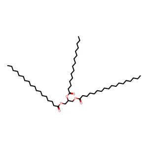1,3-Stearin-2-palmitin structure