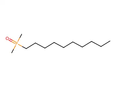 Dimethyldecyl phosphine oxide structure