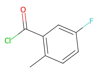 5-Fluoro-2-methylbenzoyl chloride structure