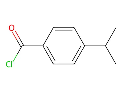 4-Isopropylbenzoyl chloride structure