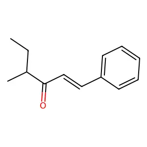 4-Methyl-1-phenylhex-1-en-3-one structure