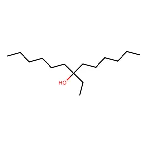 7-Ethyl-7-tridecanol structure