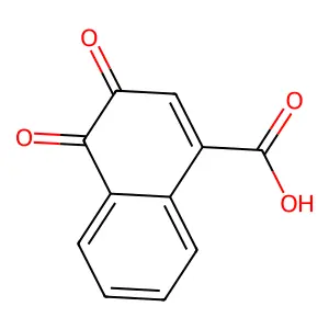1-Naphthalenecarboxylicacid, 3,4-dihydro-3,4-dioxo- structure