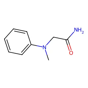 2-(Methylphenylamino)acetamide structure