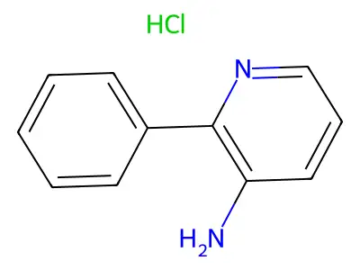 2-phenylpyridin-3-amine Hydrochloride structure