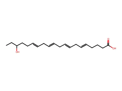 18-羟基花生四烯酸 structure