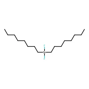 Difluoro(dioctyl)stannane structure