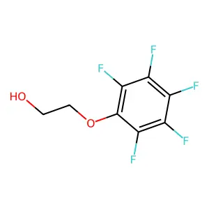 2-(Pentafluorophenoxy)ethanol structure