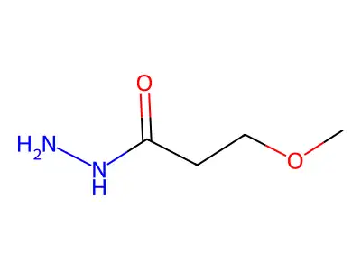 3-Methoxypropanehydrazide structure