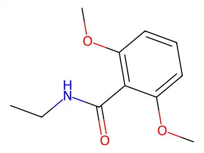 N-ethyl-2,6-dimethoxybenzamide structure