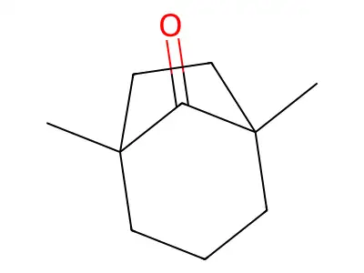 1,5-Dimethylbicyclo(3.2.1)octan-8-one structure