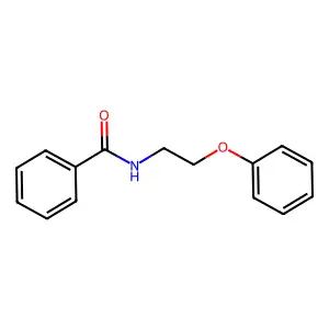 N-(2-苯氧基乙基)苯甲酰胺 structure