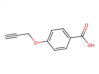 4-(Prop-2-yn-1-yloxy)benzoic acid structure