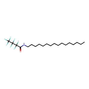 N-Hexadecylheptafluorobutyramide structure