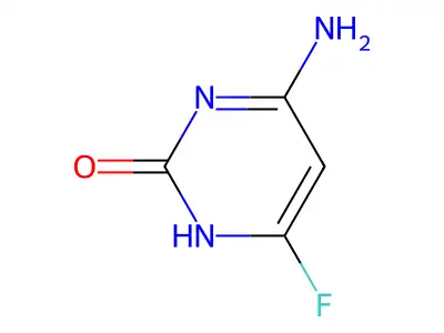 6-Fluorocytosine structure