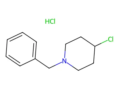 4-Chloro-1-benzylpiperidinium chloride structure