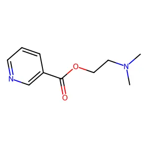 2-(Dimethylamino)ethyl 3-pyridinecarboxylate structure